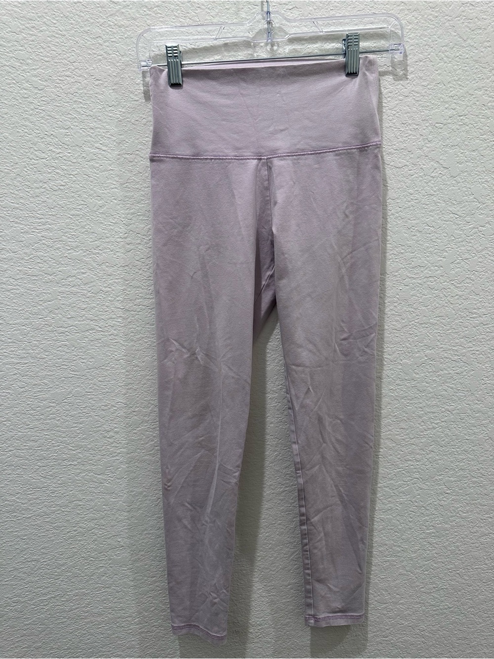 Aerie Chill Play Move Leggings Lavender Purple High Waisted Stretch Size S